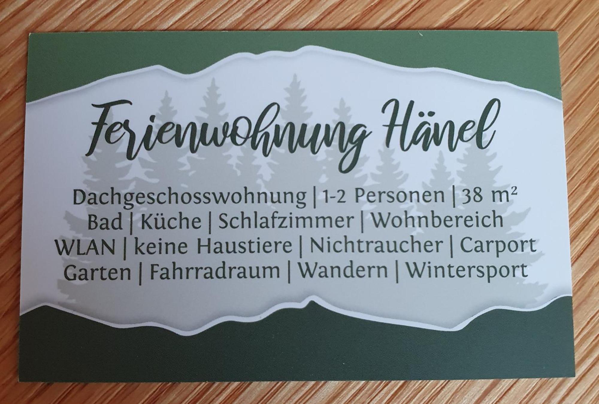 Ferienwohnung Haenel Antonshohe Exterior foto